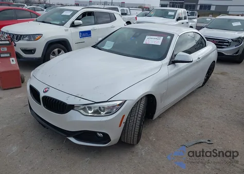 2017 BMW 430I z USA, uszkodzony, nr VIN WBA4U7C30H5H20224